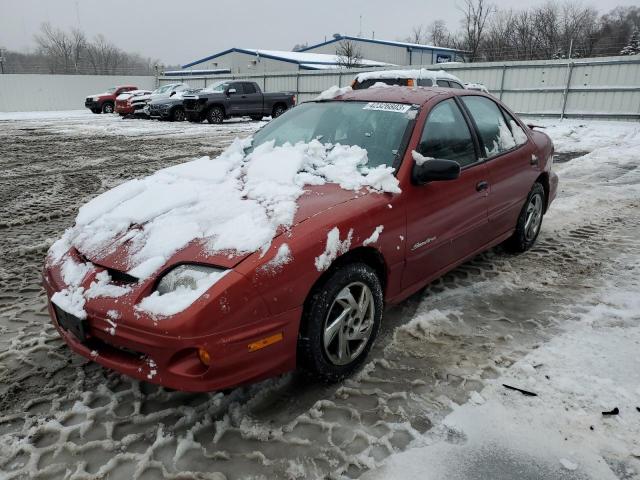 1G2JB5240Y7255041 - 2000 PONTIAC SUNFIRE SE RED photo 1