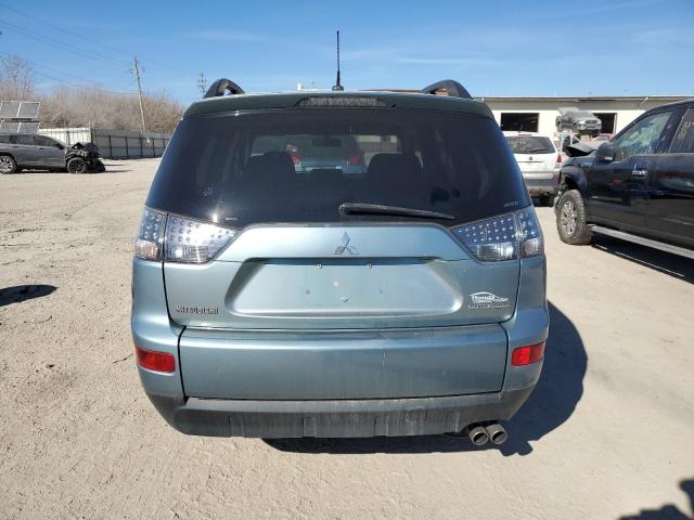 JA4MT31X07U012703 - 2007 MITSUBISHI OUTLANDER LS TURQUOISE photo 6