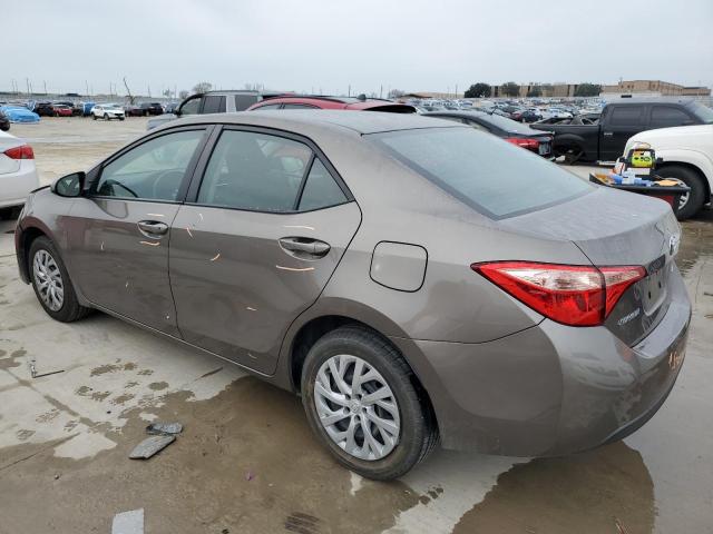 5YFBURHE3HP622708 - 2017 TOYOTA COROLLA L GRAY photo 2