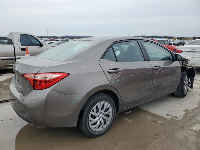 5YFBURHE3HP622708 - 2017 TOYOTA COROLLA L GRAY photo 3