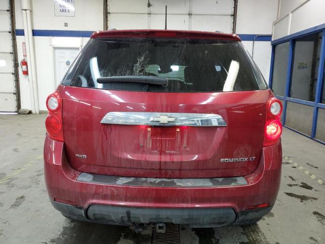 2GNFLFEK4E6230869 - 2014 CHEVROLET EQUINOX LT RED photo 6