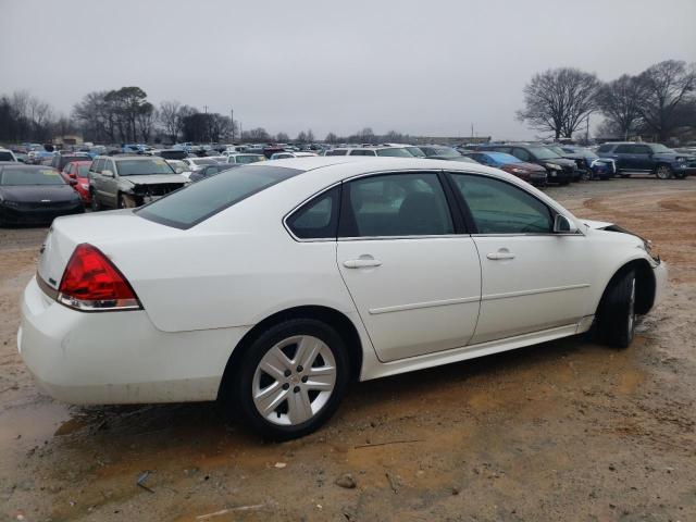 2G1WF5EK4B1301418 - 2011 CHEVROLET IMPALA LS WHITE photo 3