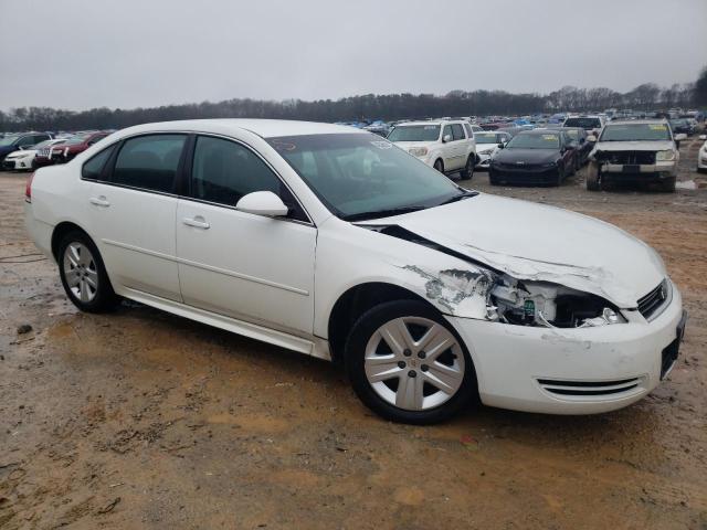 2G1WF5EK4B1301418 - 2011 CHEVROLET IMPALA LS WHITE photo 4