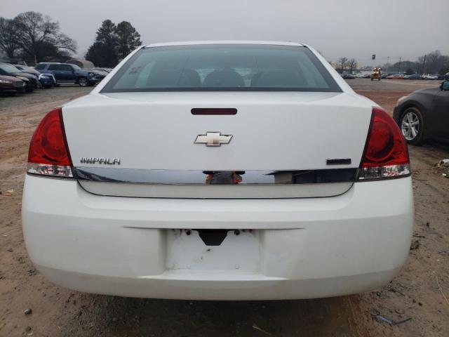 2G1WF5EK4B1301418 - 2011 CHEVROLET IMPALA LS WHITE photo 6