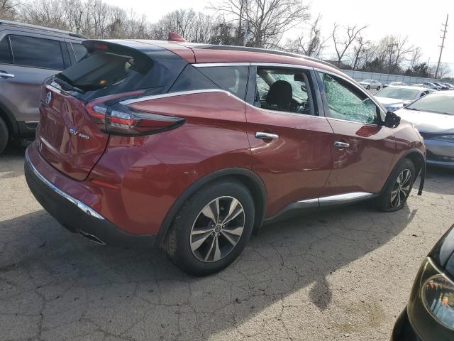 5N1AZ2BS8LN147092 - 2020 NISSAN MURANO SV RED photo 3