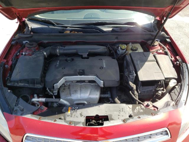 1G11H5SA6DF321326 - 2013 CHEVROLET MALIBU LTZ წითელი ფოტო 7