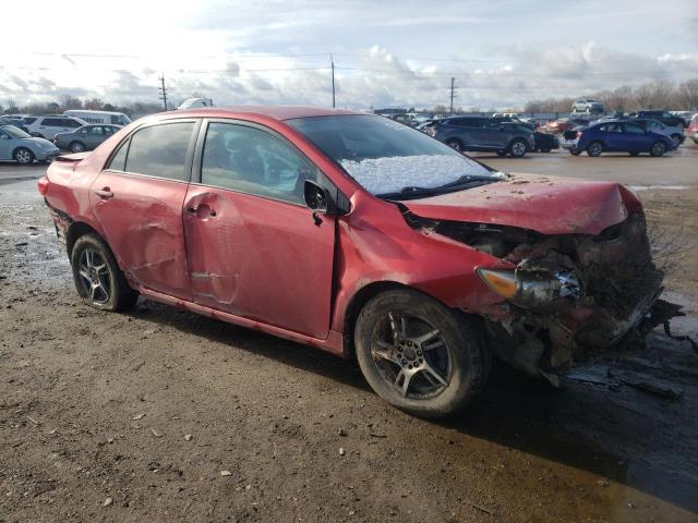 2T1BU4EE7BC606400 - 2011 TOYOTA COROLLA BASE RED photo 4