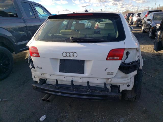 WAUKD78P87A036933 - 2007 AUDI A3 S-LINE 3.2 QUATTRO WHITE photo 6