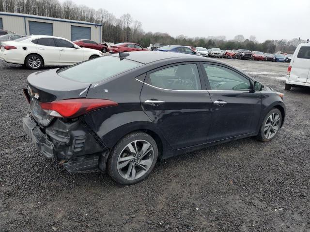 KMHDH4AE3FU234514 - 2015 HYUNDAI ELANTRA SE BLACK photo 3