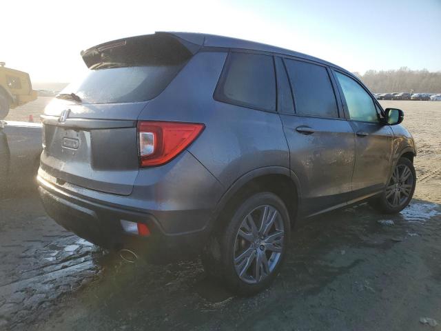 5FNYF7H50LB000628 - 2020 HONDA PASSPORT EXL GRAY photo 3