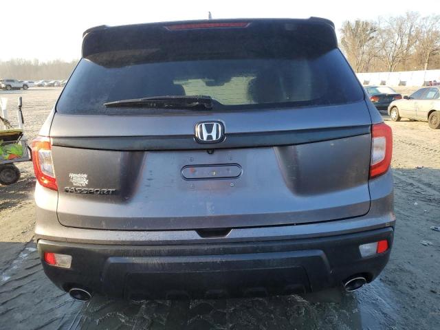 5FNYF7H50LB000628 - 2020 HONDA PASSPORT EXL GRAY photo 6