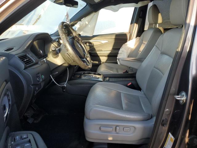 5FNYF7H50LB000628 - 2020 HONDA PASSPORT EXL GRAY photo 7