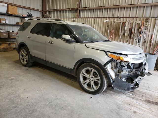 1FMHK7F88CGA32303 - 2012 FORD EXPLORER LIMITED SILVER photo 4