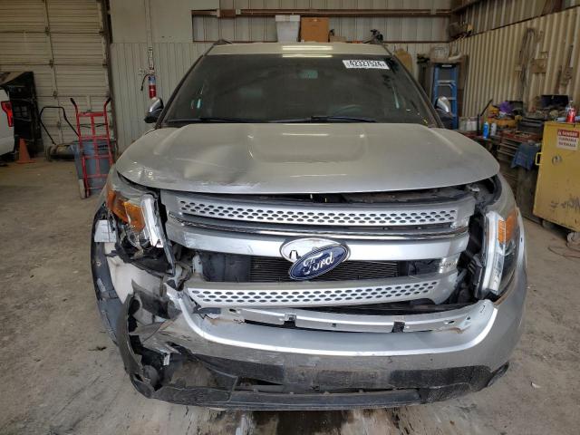 1FMHK7F88CGA32303 - 2012 FORD EXPLORER LIMITED SILVER photo 5