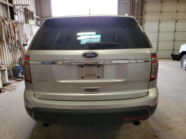 1FMHK7F88CGA32303 - 2012 FORD EXPLORER LIMITED SILVER photo 6