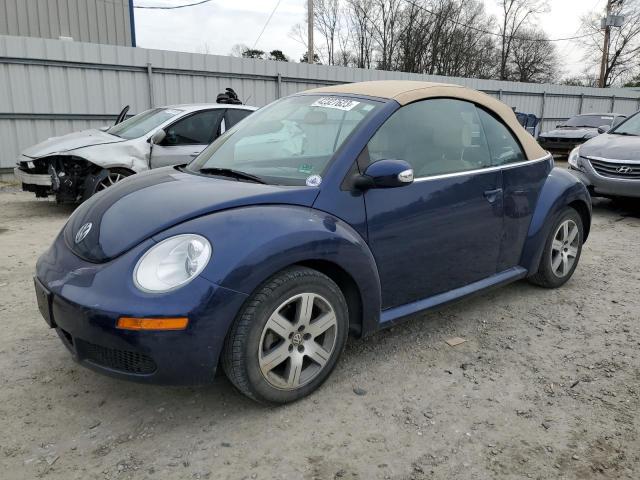 3VWRF31Y26M309158 - 2006 VOLKSWAGEN NEW BEETLE CONVERTIBLE OPTION PACKAGE 1 BLUE photo 1