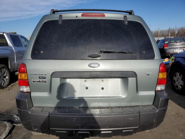 1FMYU03106KA50742 - 2006 FORD ESCAPE XLT GREEN photo 6