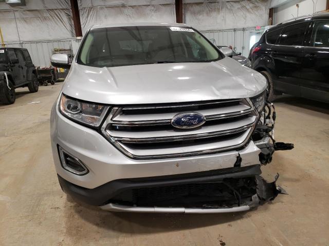 2FMPK3J96JBC45064 - 2018 FORD EDGE SEL SILVER photo 5