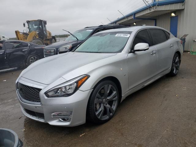 JN1AY1PP3HM130013 - 2017 INFINITI Q70L 5.6 SILVER photo 1