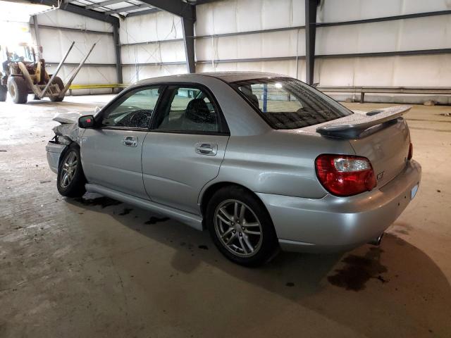 JF1GD29645H501462 - 2005 SUBARU IMPREZA WRX SILVER photo 2