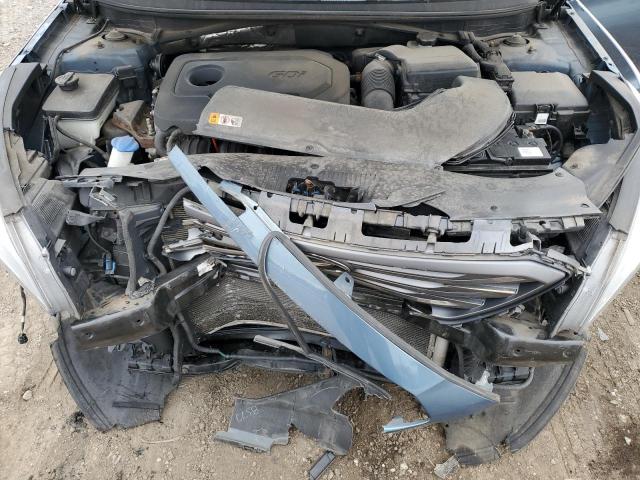 5NPE34AF0FH255766 - 2015 HYUNDAI SONATA SPORT BLUE photo 11