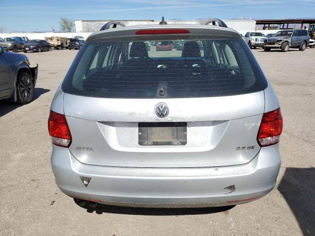 3VWPZ7AJ0BM639495 - 2011 VOLKSWAGEN JETTA S SILVER photo 6