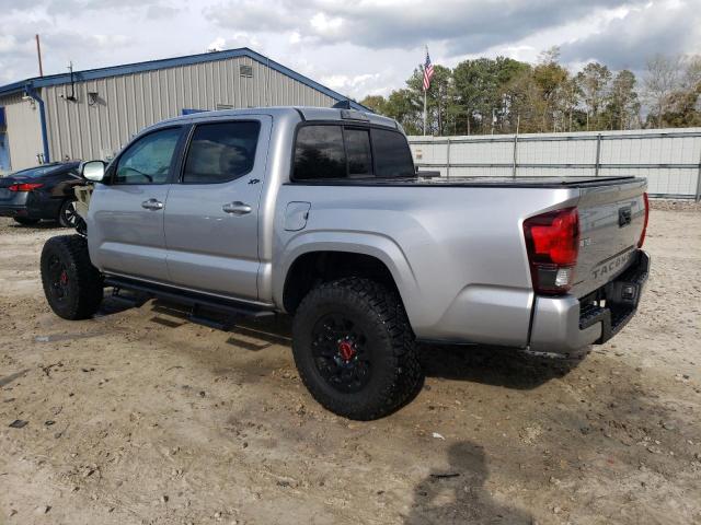 5TFAX5GN5LX184099 - 2020 TOYOTA TACOMA DOUBLE CAB 银色 照片 2