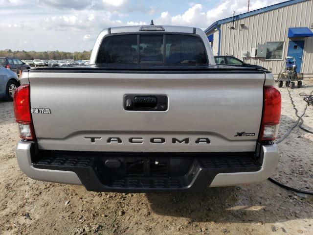 5TFAX5GN5LX184099 - 2020 TOYOTA TACOMA DOUBLE CAB 银色 照片 6