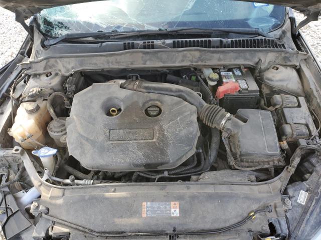 3FA6P0K97FR268821 - 2015 FORD FUSION TITANIUM GRAY photo 11