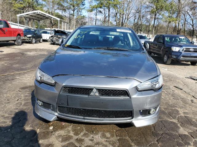 JA32V2FW0DU018674 - 2013 MITSUBISHI LANCER SE GRAY photo 5