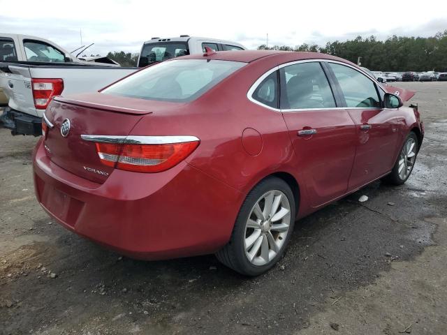 1G4PP5SK9C4182313 - 2012 BUICK VERANO RED photo 3