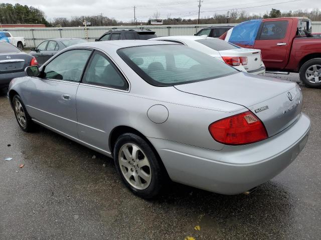 19UYA42431A021834 - 2001 ACURA 3.2CL SILVER photo 2