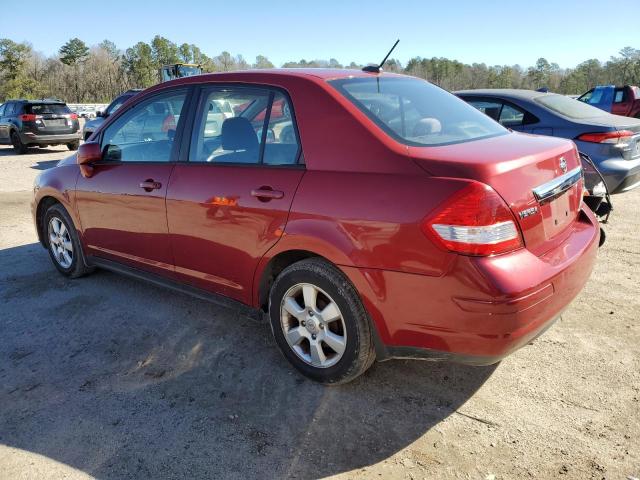 3N1BC1AP5BL456571 - 2011 NISSAN VERSA S RED photo 2