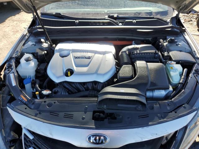 KNAGM4AD2D5047970 - 2013 KIA OPTIMA HYBRID SILVER photo 11