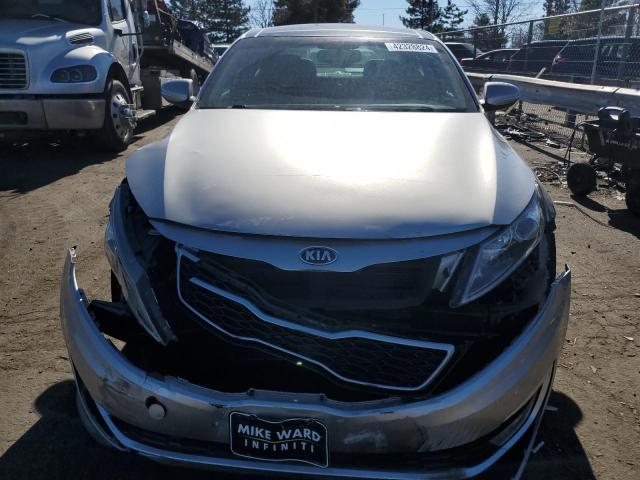 KNAGM4AD2D5047970 - 2013 KIA OPTIMA HYBRID SILVER photo 5