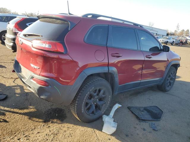 1C4PJMBS4GW220427 - 2016 JEEP CHEROKEE TRAILHAWK RED photo 3