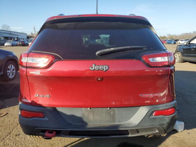 1C4PJMBS4GW220427 - 2016 JEEP CHEROKEE TRAILHAWK წითელი ფოტო 6