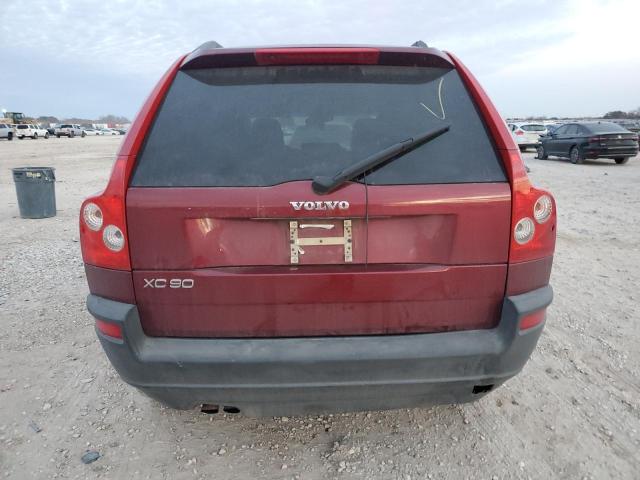YV4CY592961297213 - 2006 VOLVO XC90 BURGUNDY photo 6