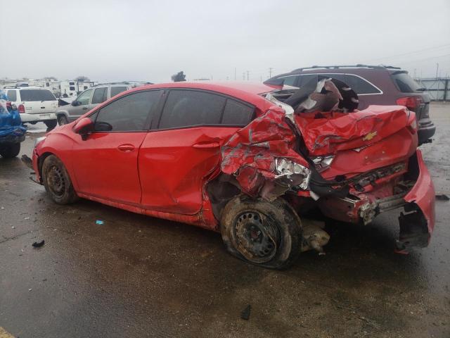 1G1BC5SM9J7132849 - 2018 CHEVROLET CRUZE LS RED photo 2