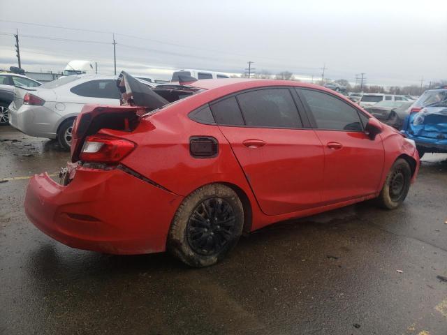 1G1BC5SM9J7132849 - 2018 CHEVROLET CRUZE LS RED photo 3