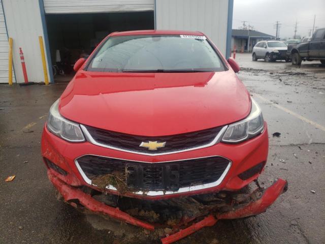 1G1BC5SM9J7132849 - 2018 CHEVROLET CRUZE LS RED photo 5