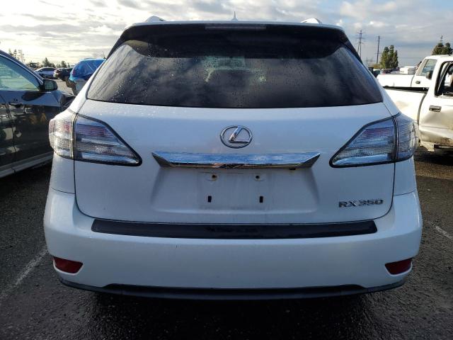 2T2BK1BA8BC095782 - 2011 LEXUS RX 350 WHITE photo 6