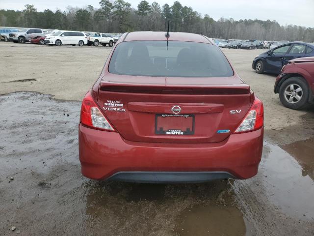 3N1CN7AP4GL867078 - 2016 NISSAN VERSA S RED photo 6