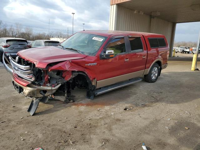 1FTFW1EF0DKF24769 - 2013 FORD F150 SUPERCREW RED photo 1