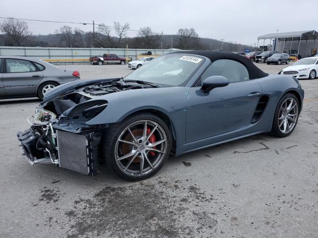 2018 PORSCHE BOXSTER S, 