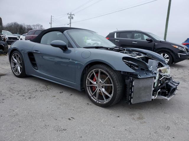 WP0CB2A88JS229118 - 2018 PORSCHE BOXSTER S BLUE photo 4