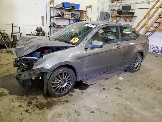 1FAHP3DNXAW205321 - 2010 FORD FOCUS SES GRAY photo 1