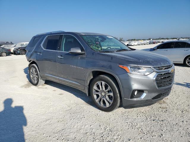 1GNERKKW9MJ168882 - 2021 CHEVROLET TRAVERSE PREMIER GRAY photo 4