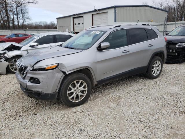 1C4PJMCS8HW617977 - 2017 JEEP CHEROKEE LATITUDE SILVER photo 1