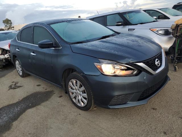 3N1AB7AP2GL636745 - 2016 NISSAN SENTRA S BLUE photo 4